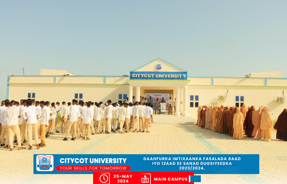 (Images) Puntland Certificate Examination at CITYCOT University