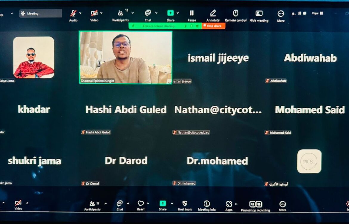 Tonight, the Citycot Institute for Applied Research and Innovation (CIARI) successfully launched the first session of our Manuscript Development Training.